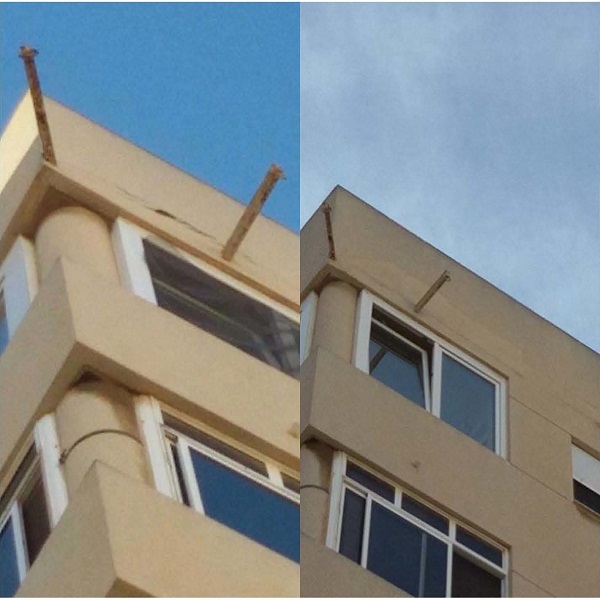 trabajos de reparación de grietas en fachada en Cartagena y Murcia