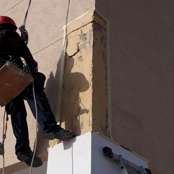 trabajos de reparacion de pilares y fachadas y forjados