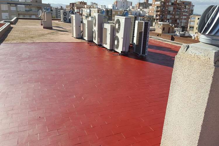 Impermeabilización de cubiertas en Cartagena