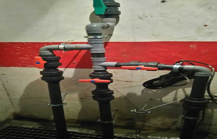 Reforma instalación bombas achique fontanero