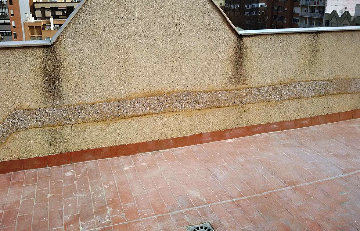 Reparación grietas en muros